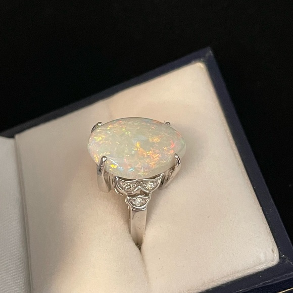 Opal Ring Size 6.5 - Picture 10 of 11